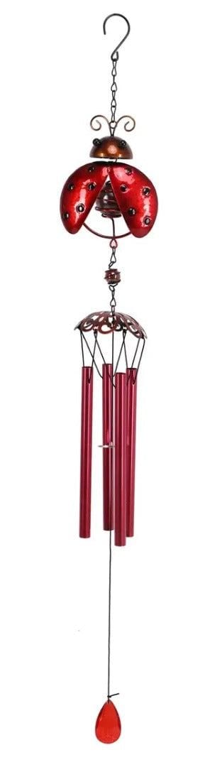 Ladybug Wind Chime 30 Inches Long windchime heartlandflags