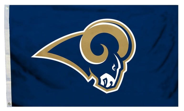 Los Angeles Rams Flag 3x5 heartlandflags