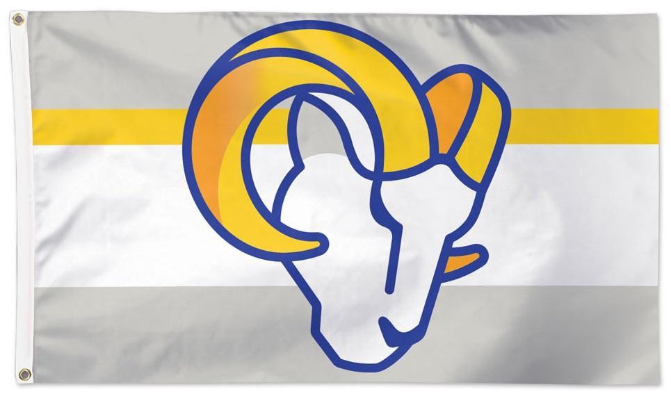 Los Angeles Rams Flag 3x5 Away Stripe heartlandflags