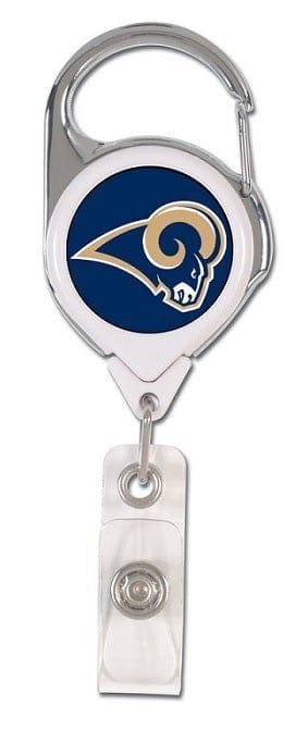 Los Angeles Rams Reel 2 Sided Premium Badge Holder heartlandflags