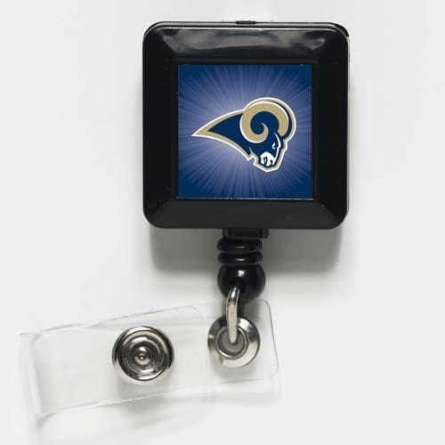 Los Angeles Rams Retractable Name Badge Holder Reel heartlandflags