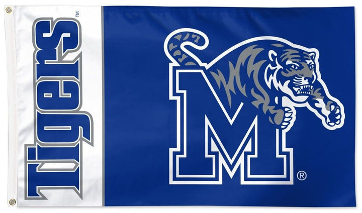 Memphis Tigers Flag 3x5 Logo heartlandflags