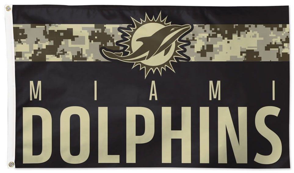 Miami Dolphins Flag 3x5 Digi Camo Standard Issue heartlandflags