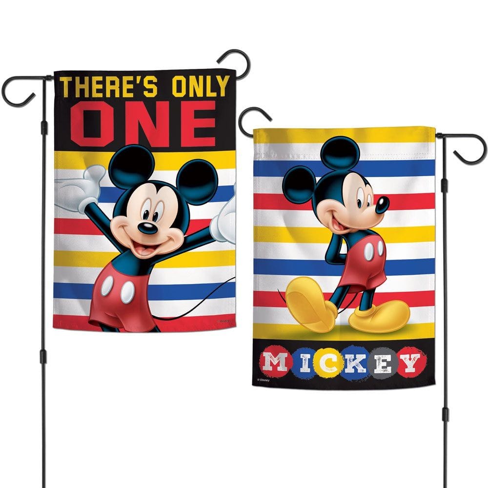 Mickey Mouse Garden Flag 2 Sided There's Only One heartlandflags