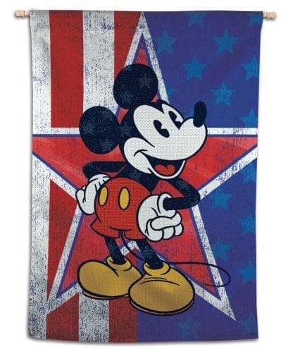 Mickey Mouse House Flag Disney Heritage Patriotic Banner heartlandflags