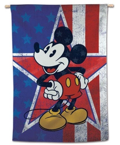 Mickey Mouse House Flag Disney Heritage Patriotic Banner heartlandflags