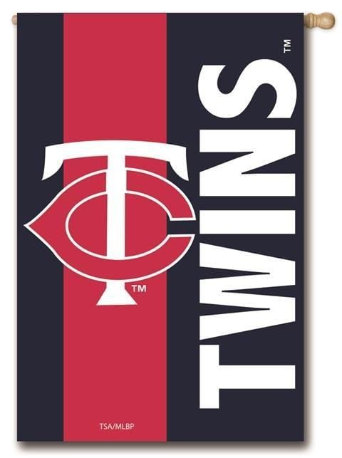 Minnesota Twins Flag 2 Sided Embellished TC Applique House Banner heartlandflags