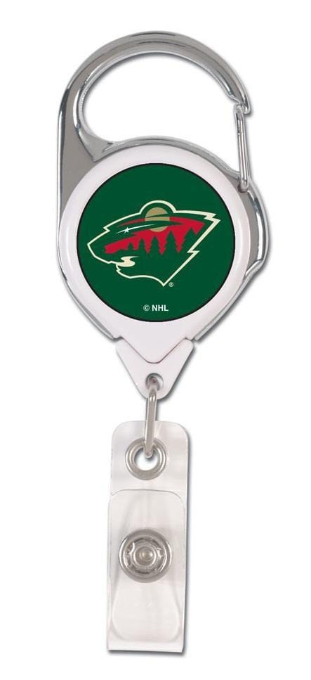 Minnesota Wild Reel 2 Sided Badge Holder heartlandflags