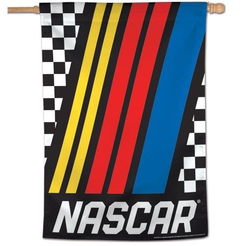 NASCAR Logo Flag Yellow Red Blue House Banner heartlandflags