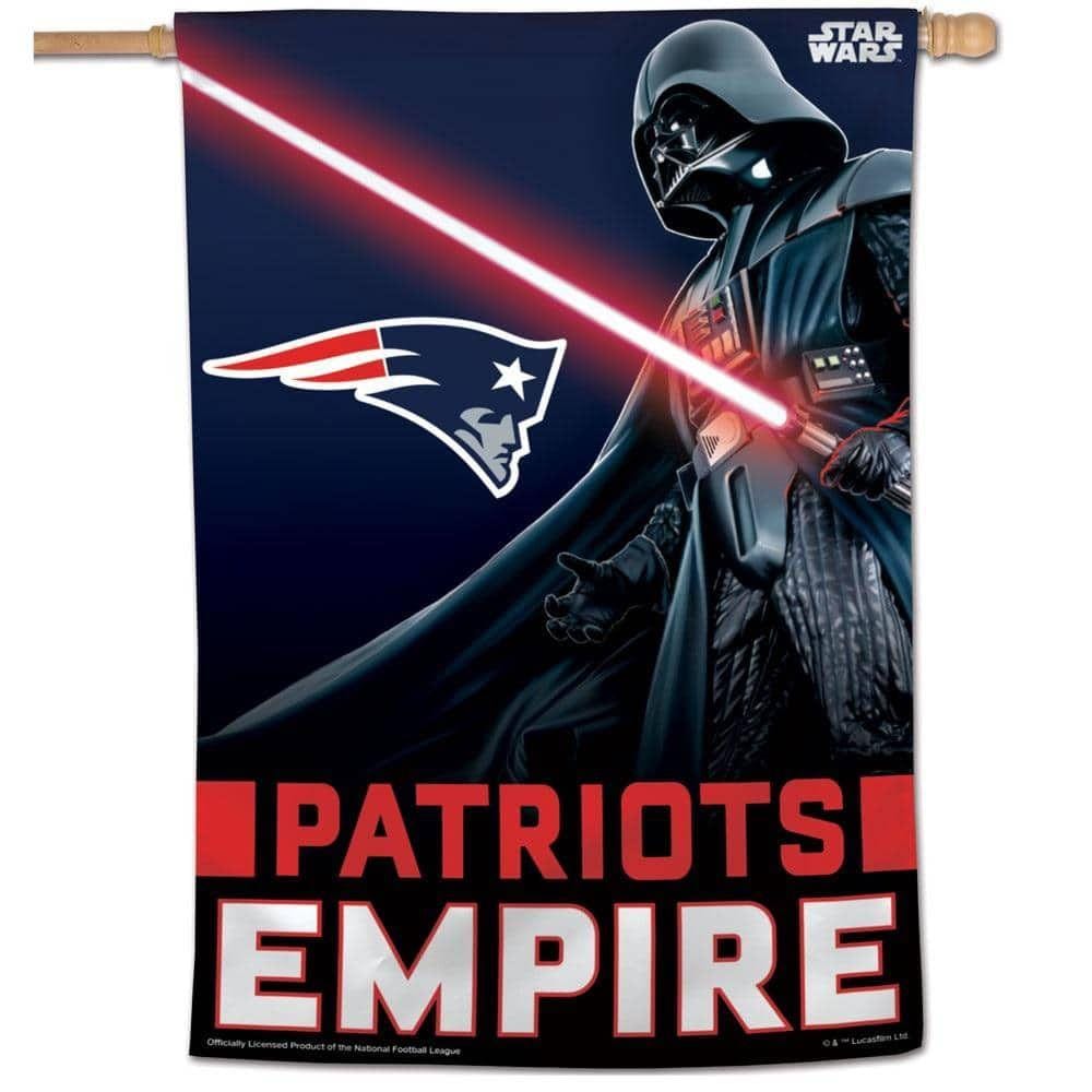 New England Patriots Empire Flag Darth Vader heartlandflags