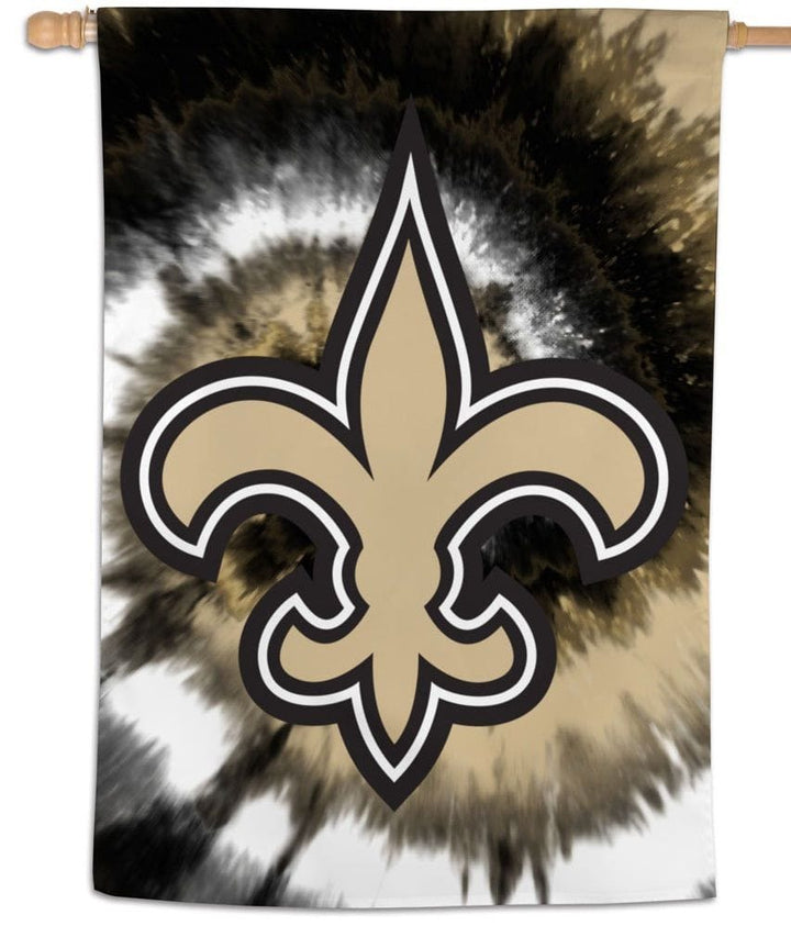 New Orleans Saints Flag Tie Dye Logo House Banner heartlandflags