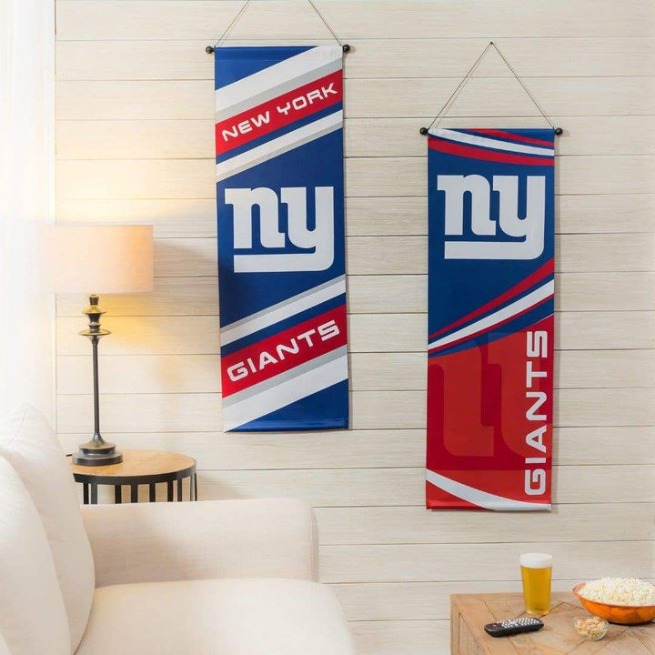 New York Giants Flag 2 Sided Wall Banner with Dowell heartlandflags