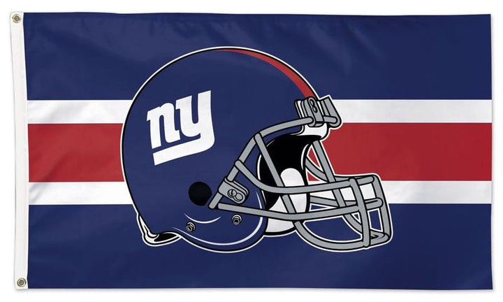 New York Giants Flag 3x5 Helmet Striped heartlandflags