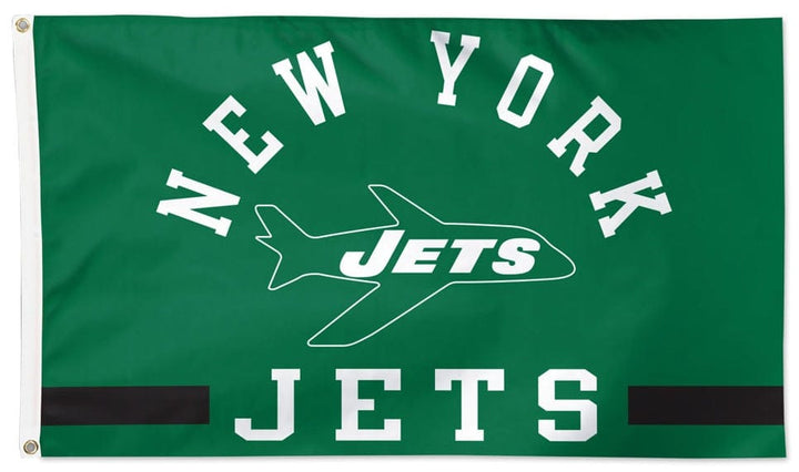 New York Jets Flag 3x5 Logo Retro Classic heartlandflags