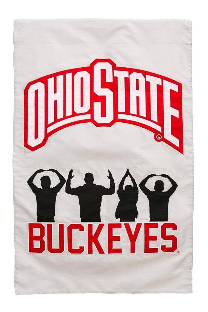 Ohio State Flag 2 Sided O-H-I-O House Banner heartlandflags