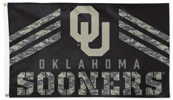 Oklahoma Sooners Flag 3x5 Military Appreciation heartlandflags