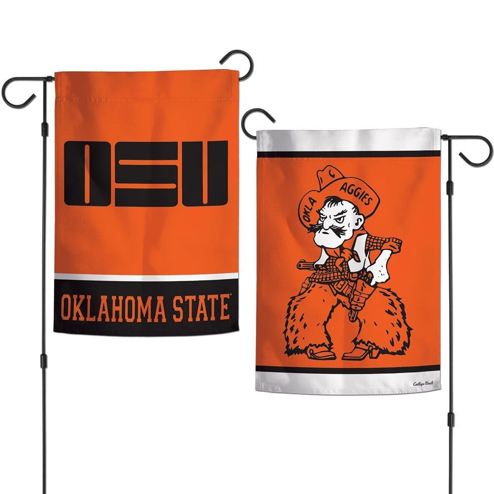 Oklahoma State Cowboys Garden Flag 2 Sided Vintage heartlandflags
