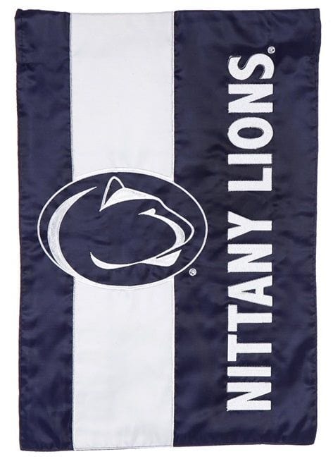 Penn State Nittany Lions Garden Flag 2 Sided Applique Logo heartlandflags