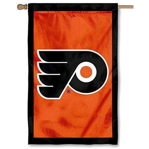 Philadelphia Flyers Banner 2 Sided Applique NHL House Flag heartlandflags