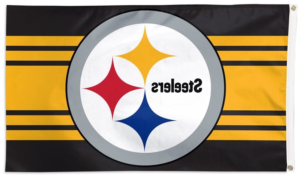 Pittsburgh Steelers Flag 3x5 Stripes heartlandflags