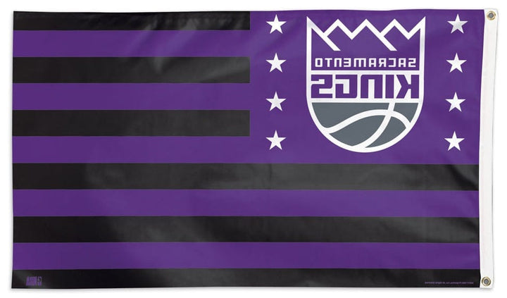 Sacramento Kings Flag 3x5 Americana Stars and Stripes heartlandflags