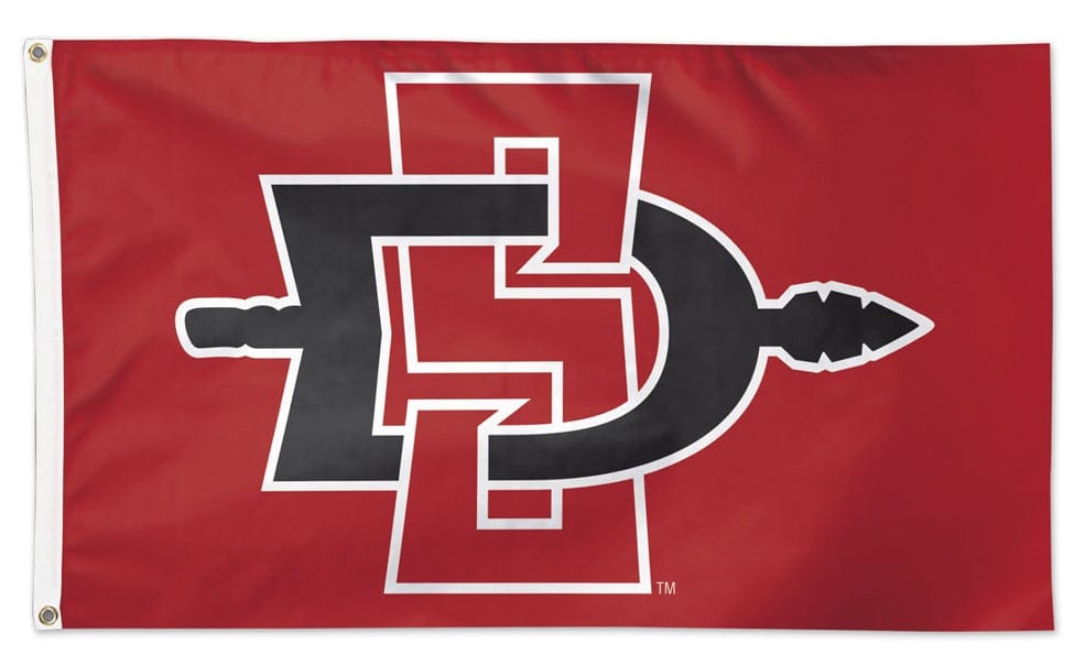 San Diego State University Flag 3x5 Aztecs heartlandflags