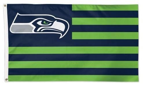 Seattle Seahawks Flag 3x5 Americana Stars Stripes heartlandflags