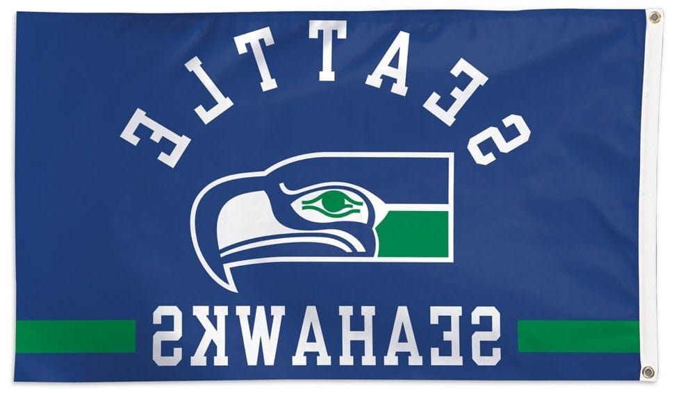 Seattle Seahawks Flag 3x5 Classic Logo heartlandflags