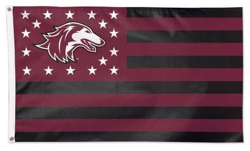 Southern Illinois Salukis Flag 3x5 Americana Stars Stripes heartlandflags