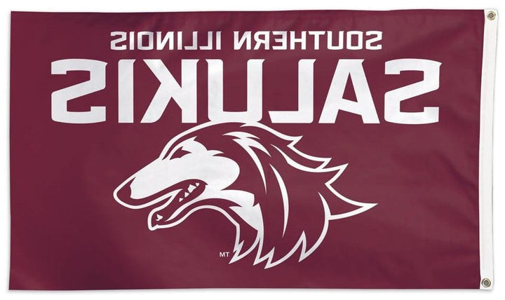 Southern Illinois Salukis Flag 3x5 New Logo heartlandflags