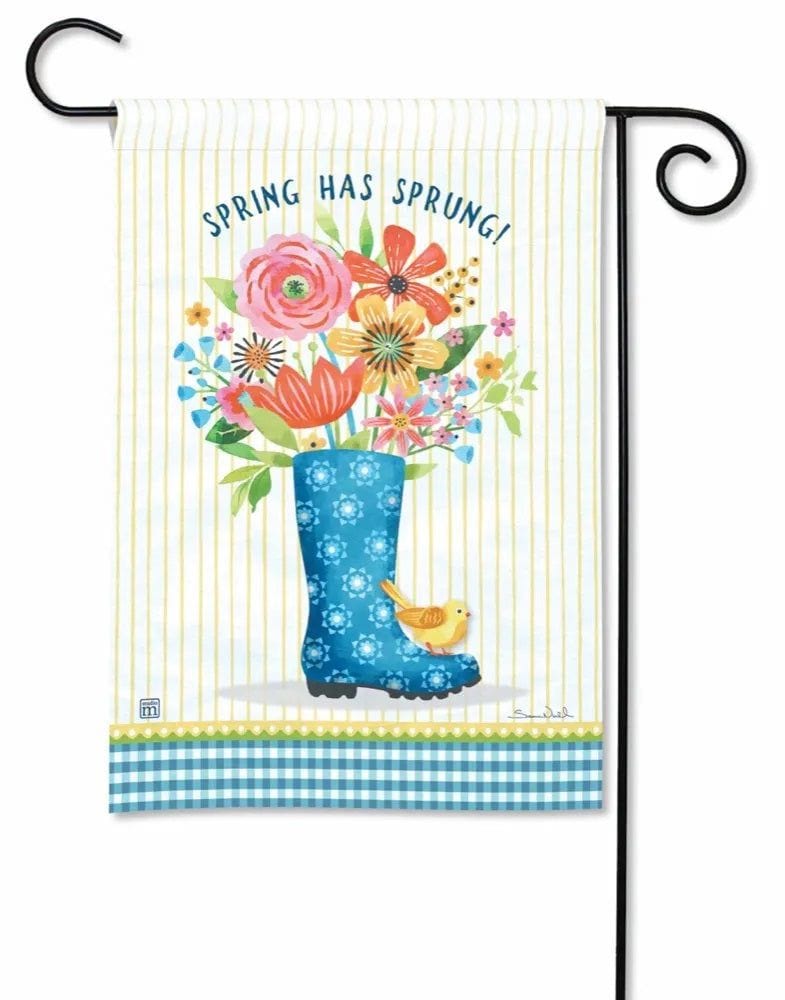 Spring Has Sprung Garden Flag Decorative heartlandflags