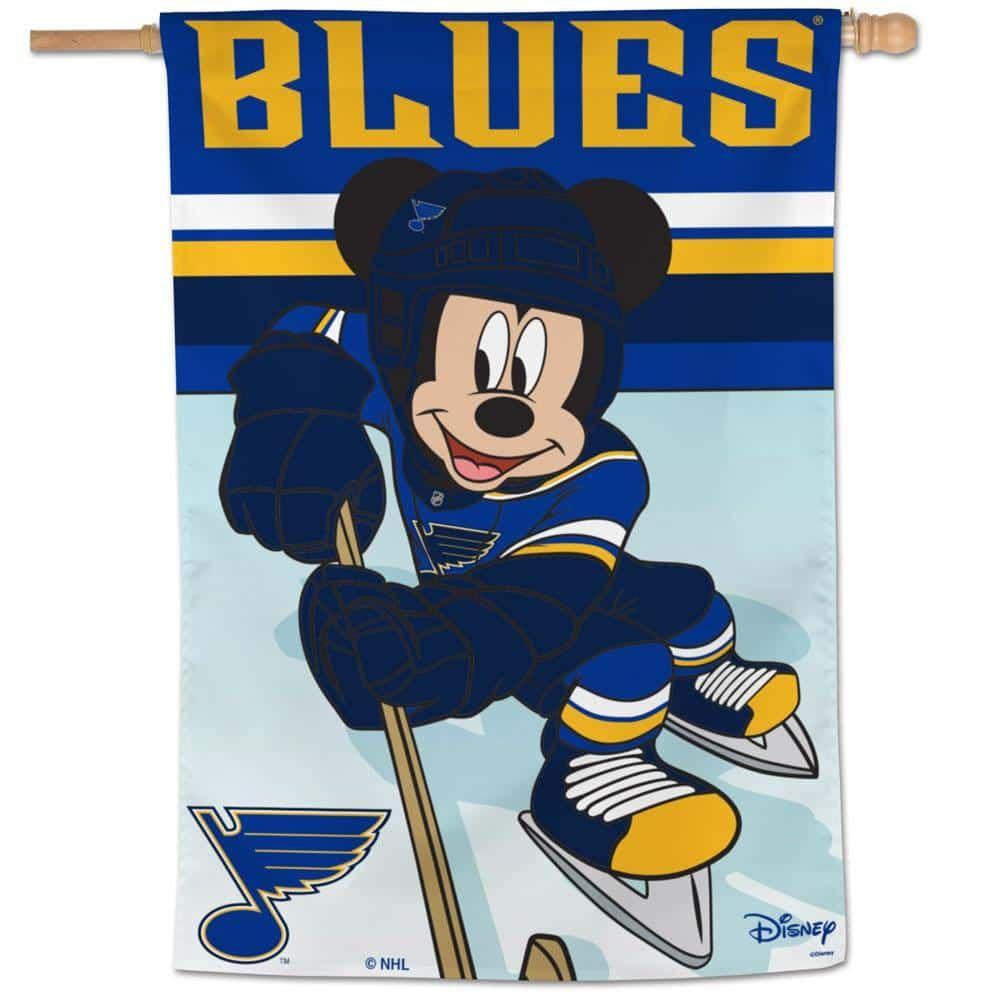 St Louis Blues Mickey Mouse Banner Hockey Flag heartlandflags