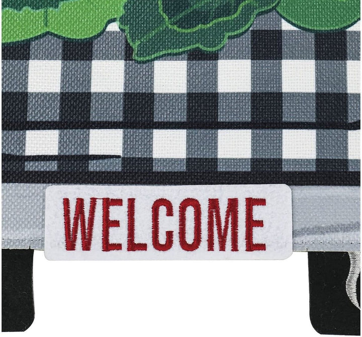 Summer Geranium Truck LED Window Decoration heartlandflags