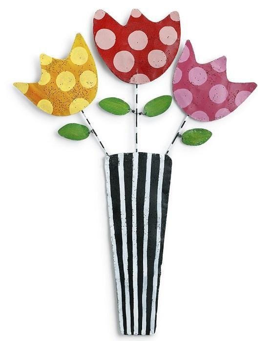 Summer Peri Woltjer Flowers In Vase Door Hanger Screen heartlandflags