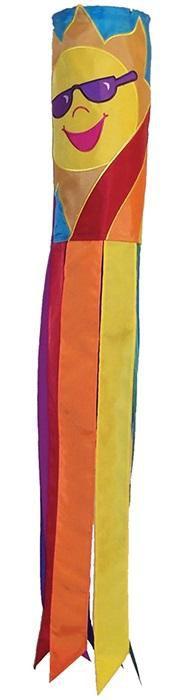 Summer Rainbow Sun Windsock 40 Inches Long Sunglasses heartlandflags