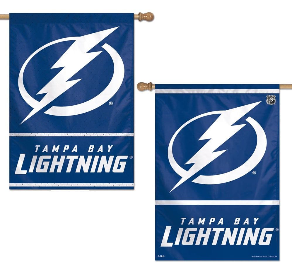 Tampa Bay Lightning Banner 2 Sided House Flag heartlandflags