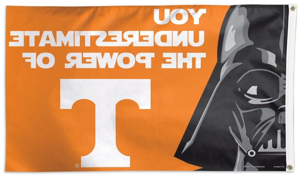 Tennessee Volunteers Flag 3x5 Star Wars Darth Vader Underestimate heartlandflags