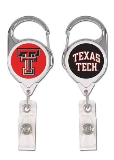 Texas Tech Red Raiders Reel Premium 2 Sided Name Badge Holder heartlandflags