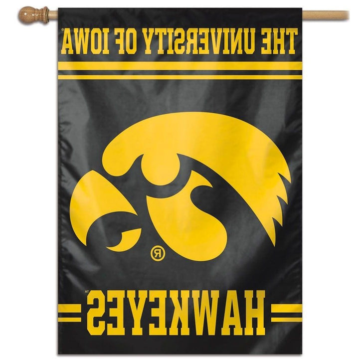 The University of Iowa Hawkeyes Flag 28x40 House Banner heartlandflags