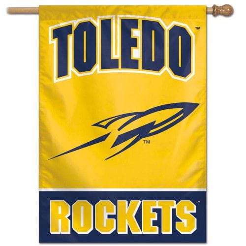 Toledo Rockets Flag Yellow House Banner heartlandflags