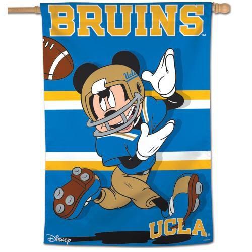 UCLA Bruins Flag Mickey Mouse Football Banner heartlandflags