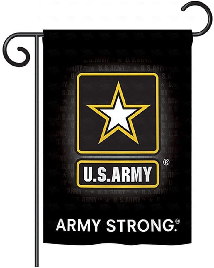 US Army Strong 2 Sided Military Garden Flag heartlandflags