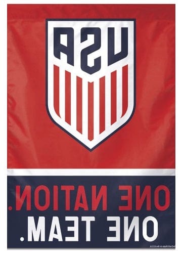 USA Soccer Flag One Nation One Team House Banner heartlandflags