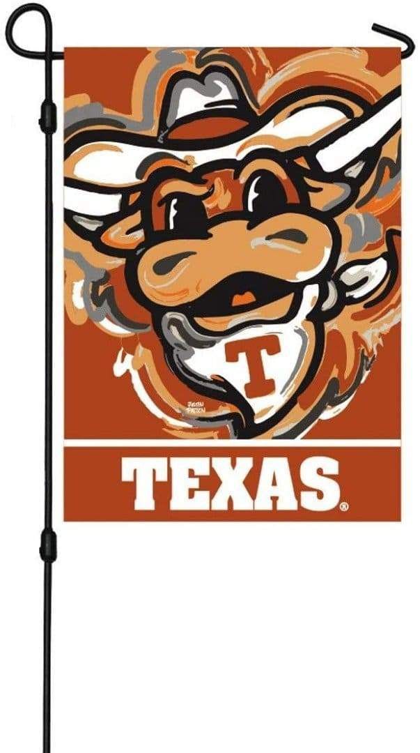 University of Texas Garden Flag 2 Sided Justin Patten Longhorns heartlandflags