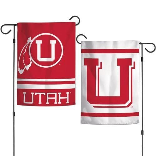 Utah Garden Flag 2 Sided Utes Vintage Classic Logo heartlandflags