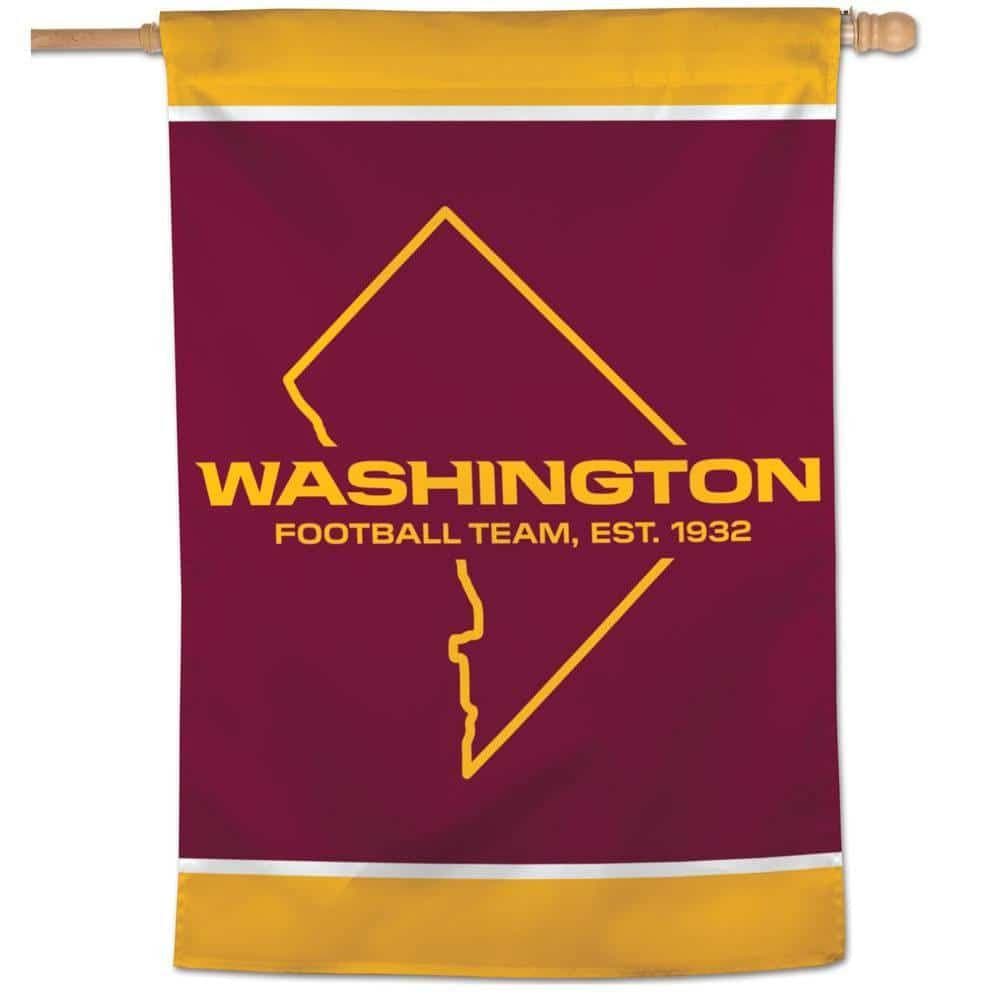 Washington Football Team Vertical Banner heartlandflags