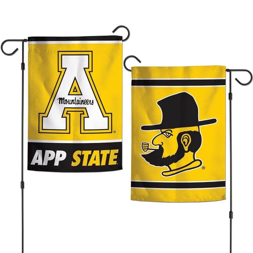 Appalachian State Garden Flag 2 Sided Mountaineers 11420319 Heartland Flags