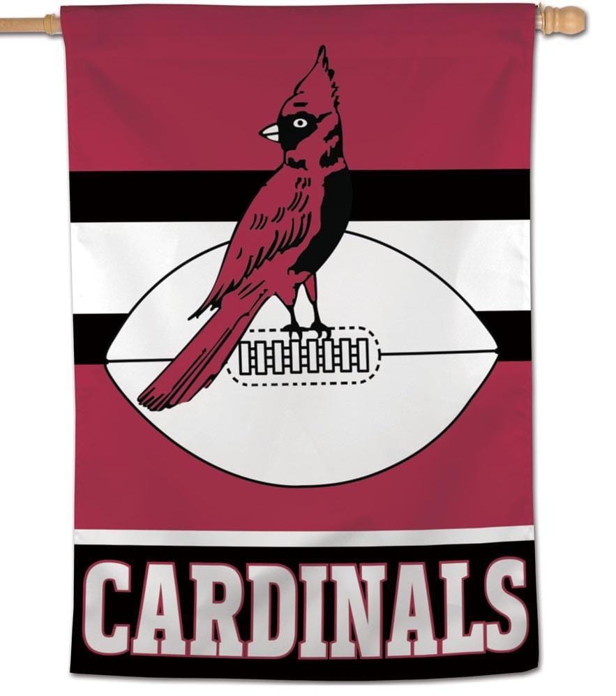 Arizona Cardinals Flag Retro Logo Vertical House Banner 35817318 Heartland Flags
