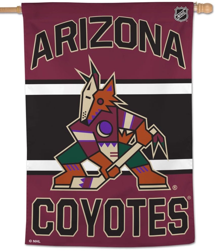 Arizona Coyotes Flag Vertical Mascot House Banner 00986022 Heartland Flags