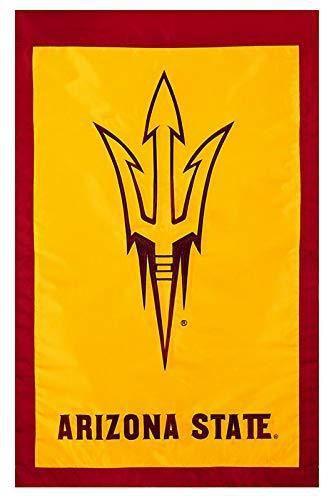 Arizona State Sun Devils Flag 2 Sided Applique House Banner 15947D Heartland Flags